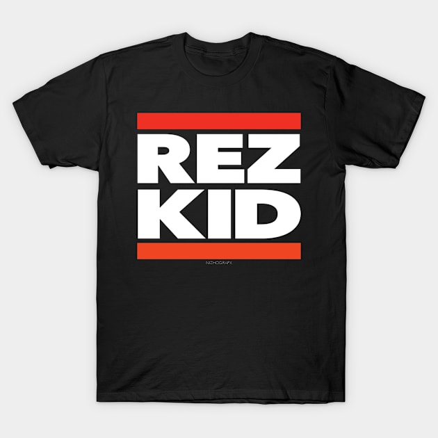 REZKID black T-Shirt by Shawn 